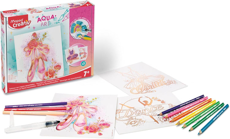 Maped Creativ Aqua'Art Dance Kit - 14-Piece Foil Art Set