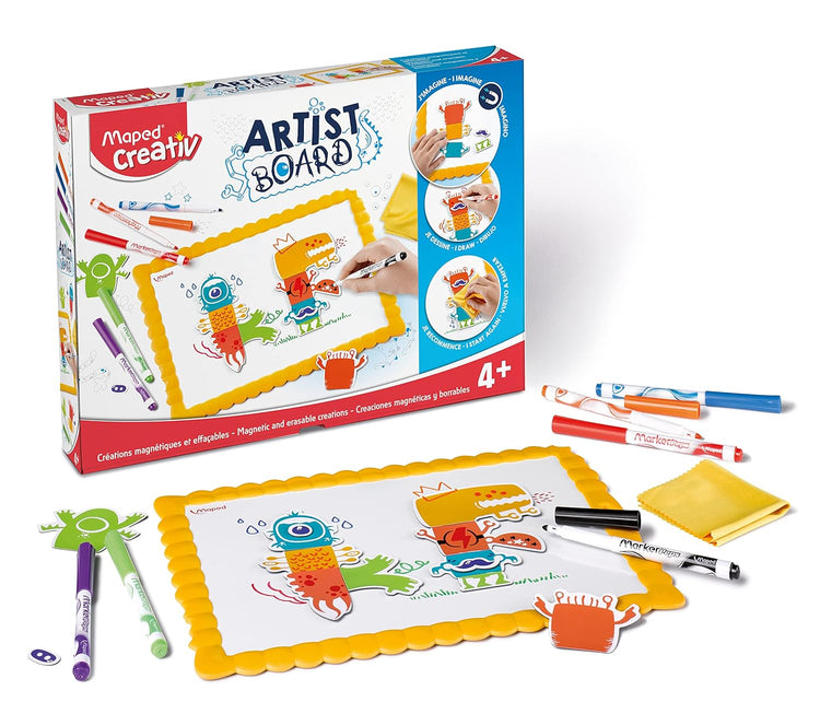 Maped Creativ Magnetic Mix & Match - 21-Piece Monster Board