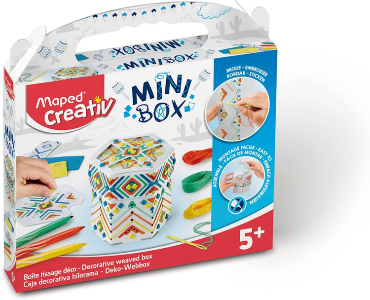 Maped Creativ Treasure Chest - 10 Piece String Art Craft Kit