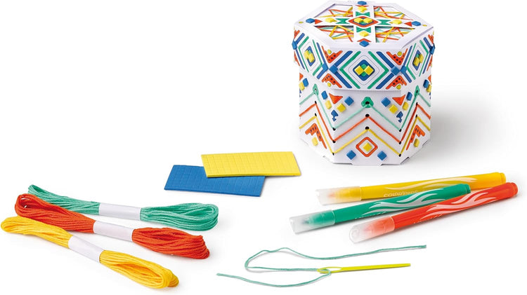 Maped Creativ Treasure Chest - 10 Piece String Art Craft Kit