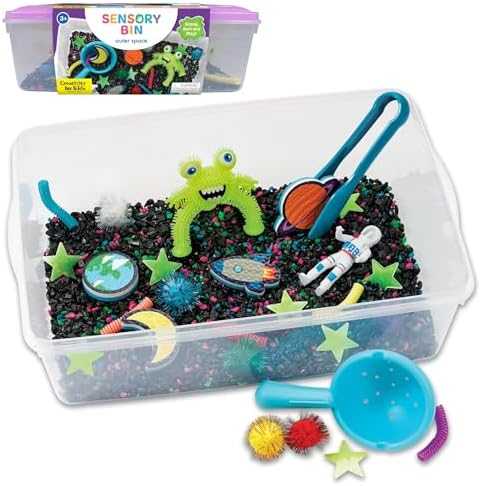 Creativity for Kids Sensory Bin – Construction Zone Playset