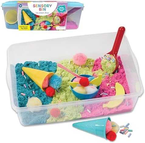 Creativity for Kids Sensory Bin – Construction Zone Playset