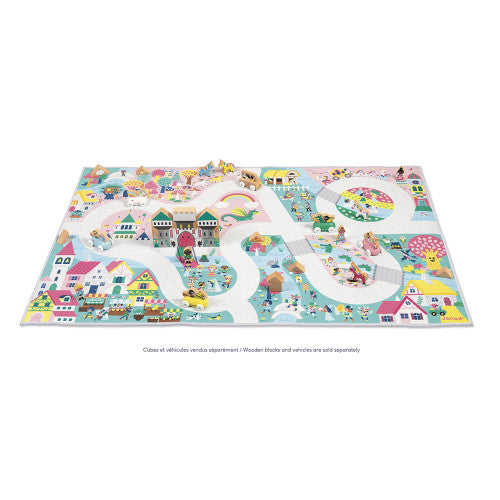 Janod Crossroads Enchanted Kingdom Play Mat - Creative Toy That B