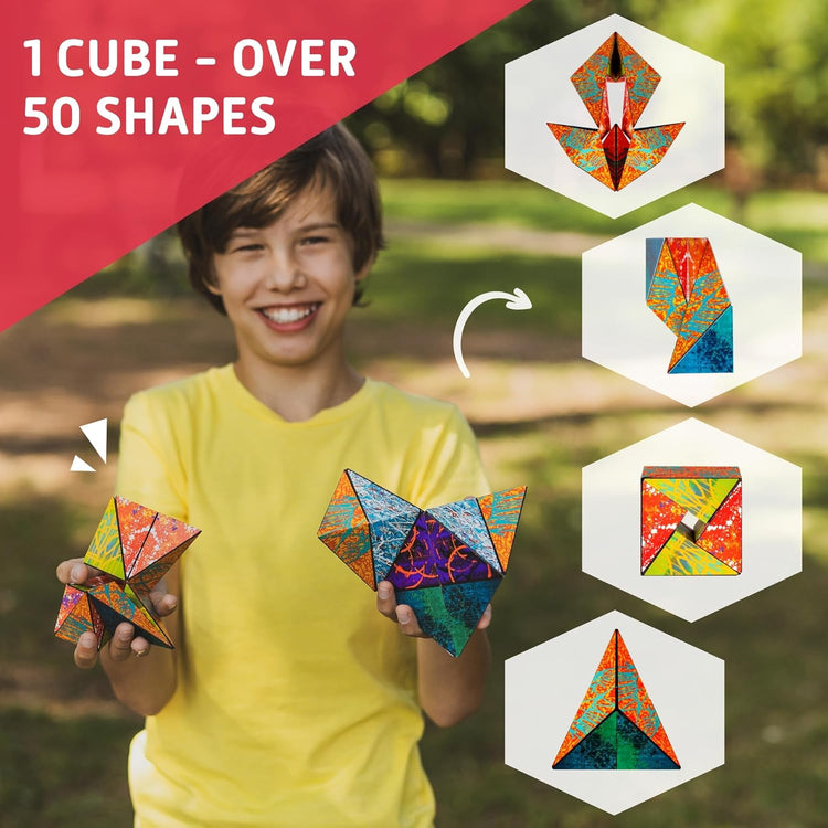 CUBENDI Geometric Origami Puzzle