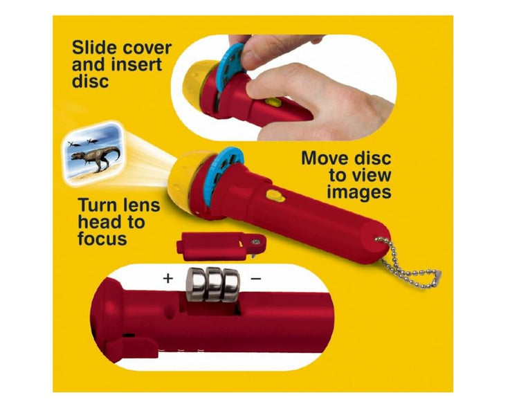Dinosaur Flashlight & Projector - Natural History Museum