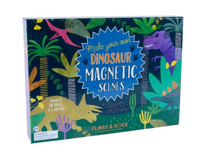 Dinosaur Magnetic Scenes - 52 Piece Set