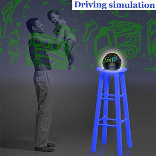 Dinosaur Night Light & Projection Lamp (2-in-1)