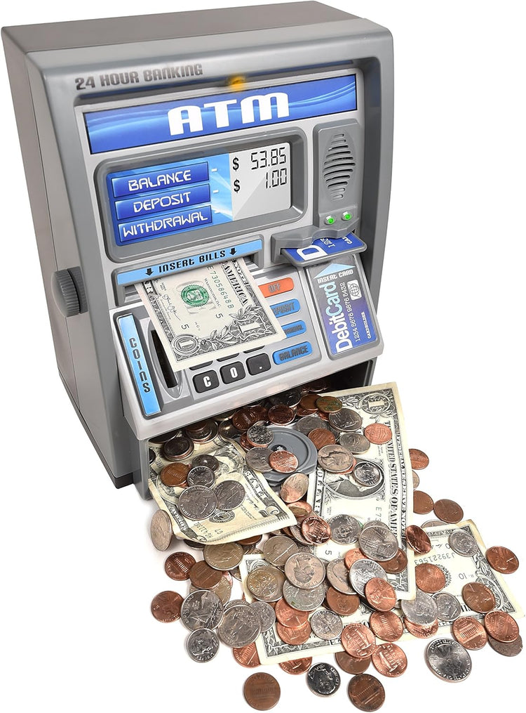 Dr. STEM Toys Kids Talking ATM Machine