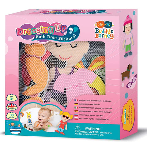 Dressing Up - Bath Time Foam Stickers