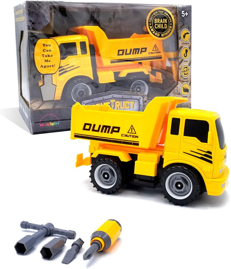 Construct A Truck Dump - Take-Apart Build & Drive Toy