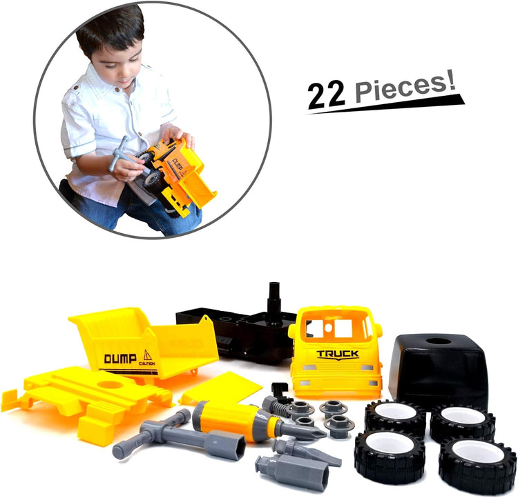 Construct A Truck Dump - Take-Apart Build & Drive Toy