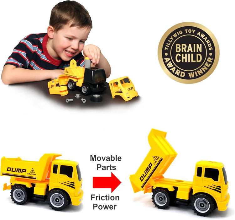 Construct A Truck Dump - Take-Apart Build & Drive Toy