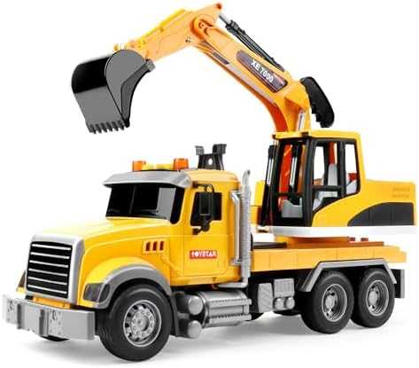 Dwi Dowellin Friction 15" Large Tow Truck with Lights & Sounds
