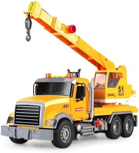Dwi Dowellin Friction 15" Large Tow Truck with Lights & Sounds