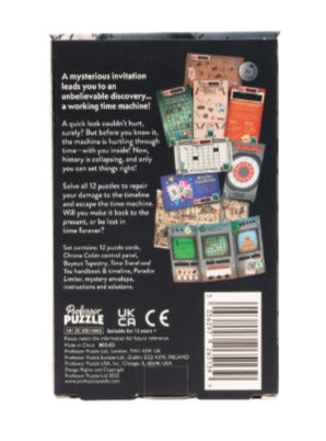Escape Through Time - Solve 12 Time Machine Timeline Puzzles