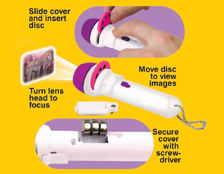 Fairy & Unicorn - Flashlight and Projector