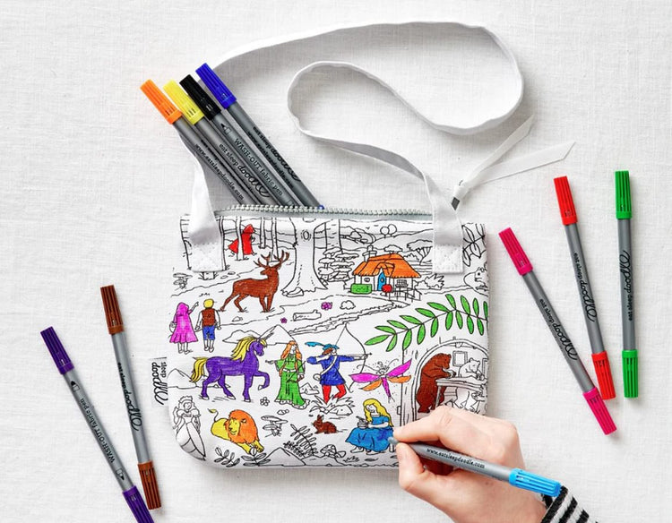 Fairytales Crossbody Bag - Doodle Your Own!