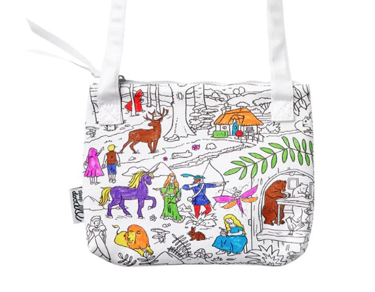 Fairytales Crossbody Bag - Doodle Your Own!