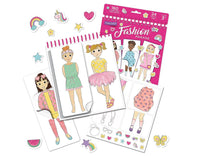 Fashion Parade - 160 Stickers to Colour In image 1