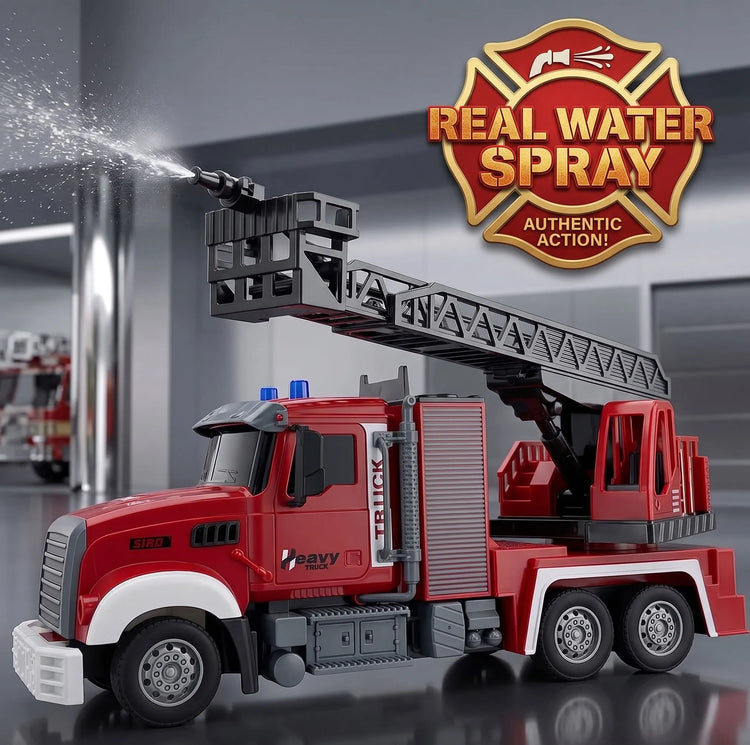 Hydroblaze RC Firetruck - Remote Rescue and Spray Action
