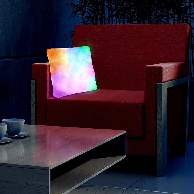 FlashingBlinkyLights Light Up Pillow