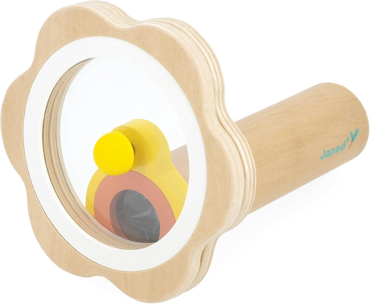 Janod Flower Kaleidoscope - Wooden Nature Pattern Maker