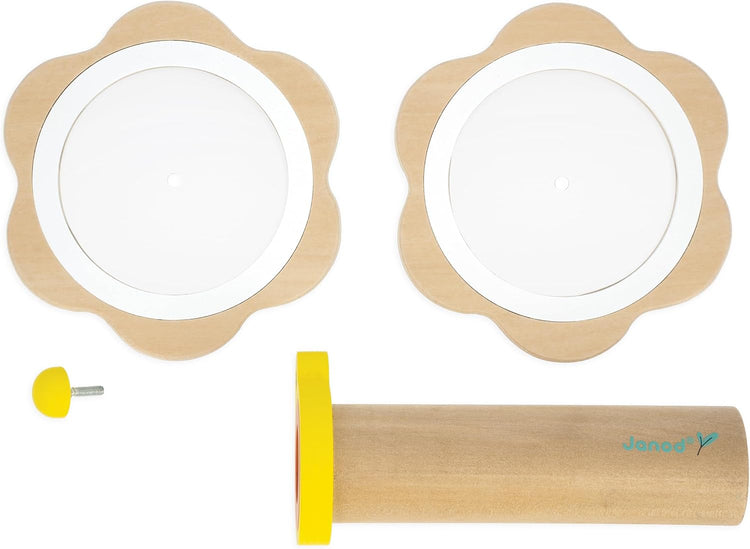 Janod Flower Kaleidoscope - Wooden Nature Pattern Maker