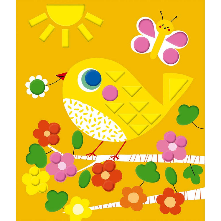 Janod Foam Stickers Little Friends - 5 Boards, 200 Pieces