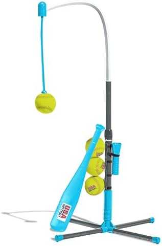 Franklin Sports Grow-with-Me Kids Baseball Tee Set