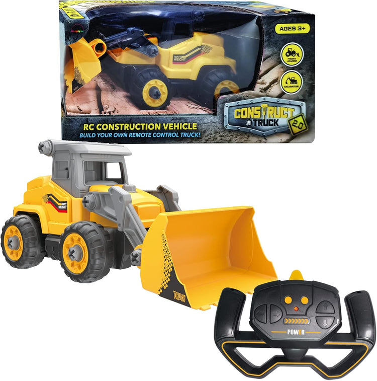 Construct A Truck 2.0 Front Loader - RC STEM Build Kit