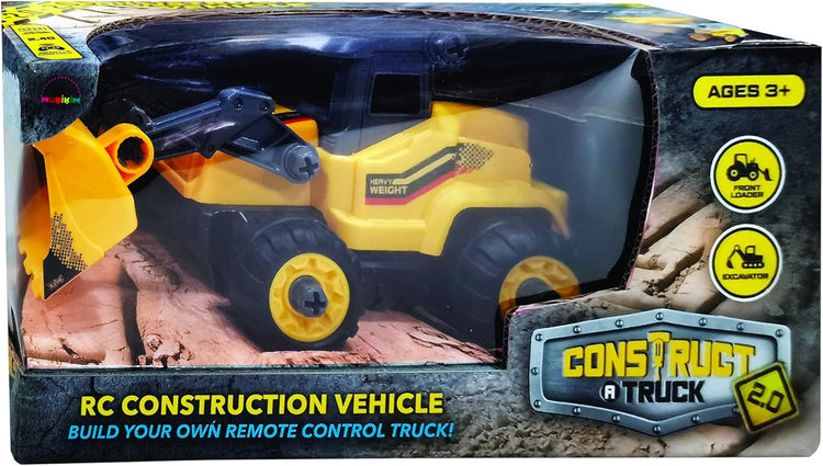 Construct A Truck 2.0 Front Loader - RC STEM Build Kit