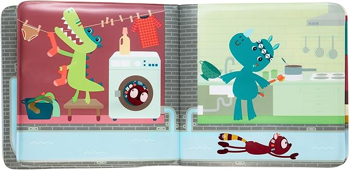 LILLIPUTIENS Georges Blub Blub Bath Book - Water Adventure