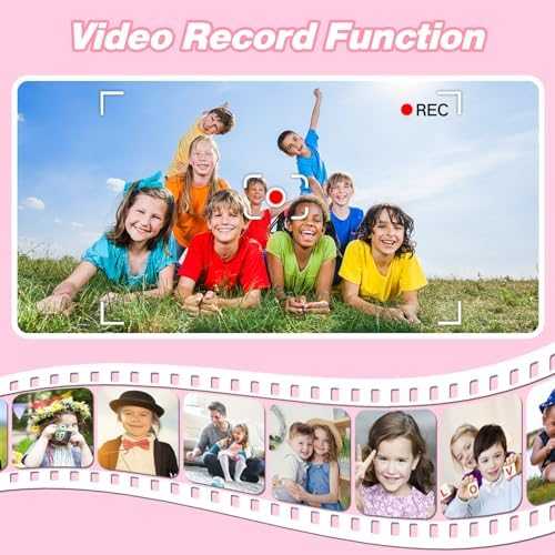 Goopow Kids Digital Camera with 32GB SD Card
