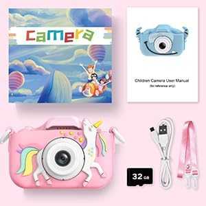 Goopow Kids Digital Camera with 32GB SD Card