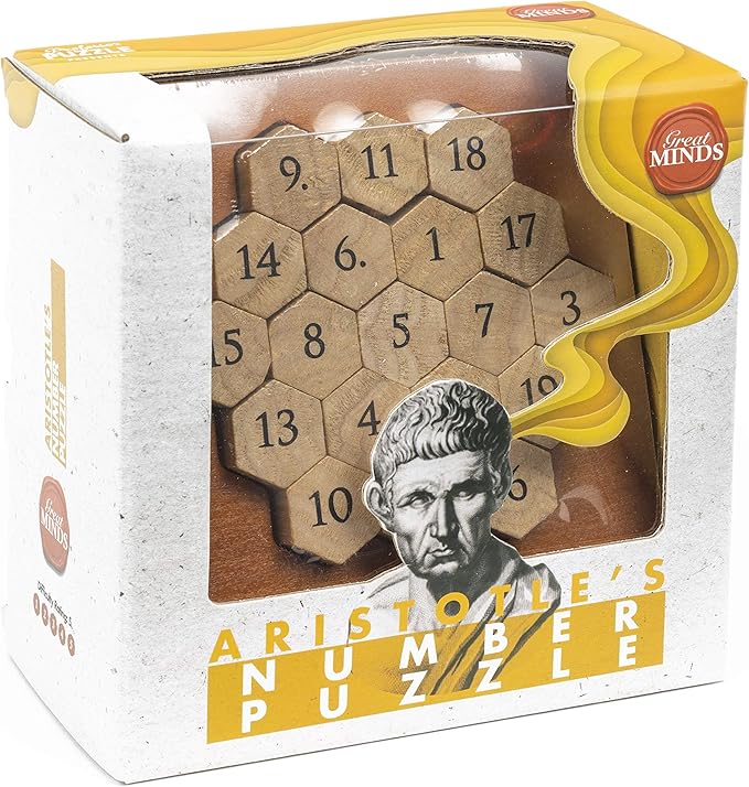 Great Minds Aristotle’s Number Brain Teaser Puzzle