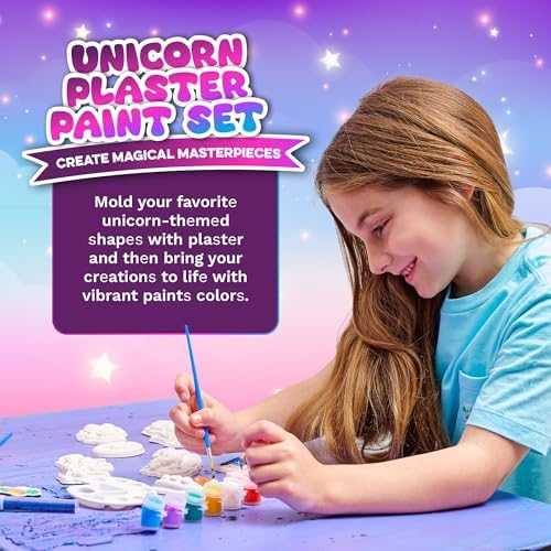 Greenbo Unicorn Dress-Up & Craft Gift Set