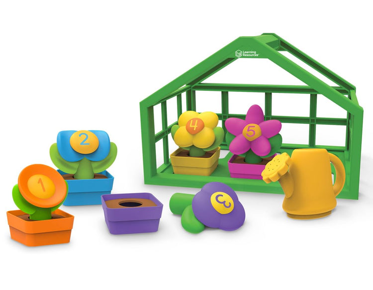 Growing Greenhouse Playset - 12 Pieces