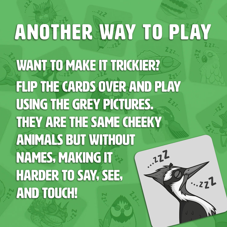 Hands Off My Pecker - Cheeky Adult Animal Reaction Game