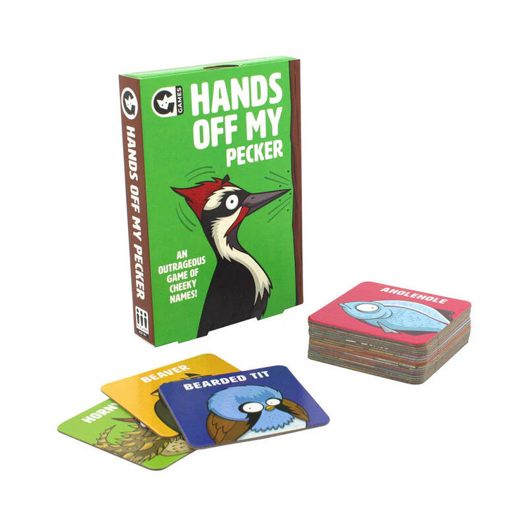 Hands Off My Pecker - Cheeky Adult Animal Reaction Game