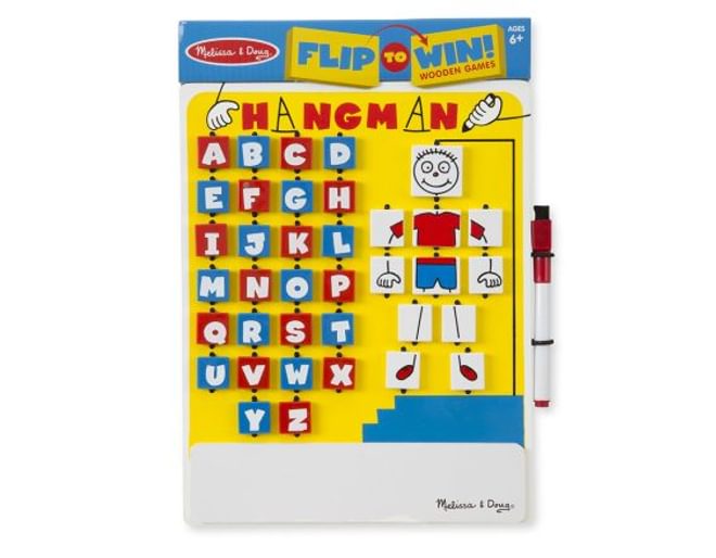Hangman - Wooden Flip to Win!
