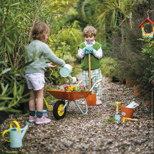 Janod Happy Garden Tools - 2-Piece Kids Gardening Set Toy