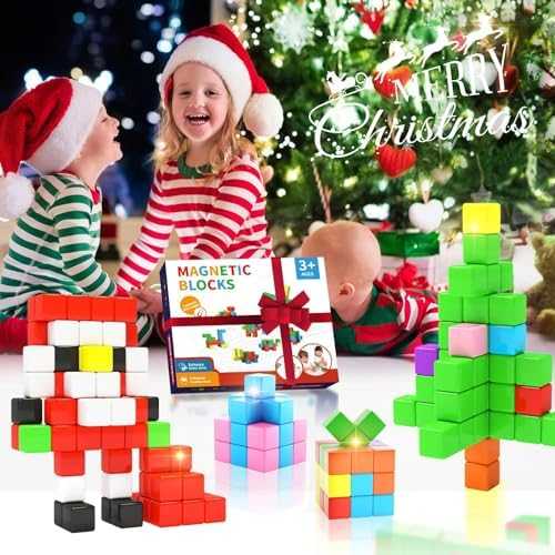 Hiwawind Magnetic Blocks STEM Set (40 pcs)