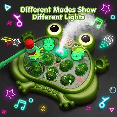 HopeRock Whack-A-Frog Game with Lights & Music