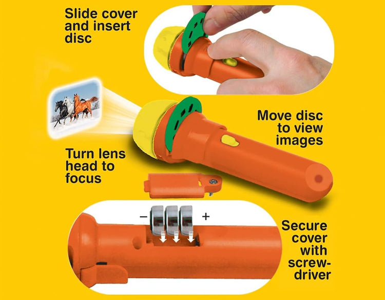 Horse Flashlight & Projector - 24 Images