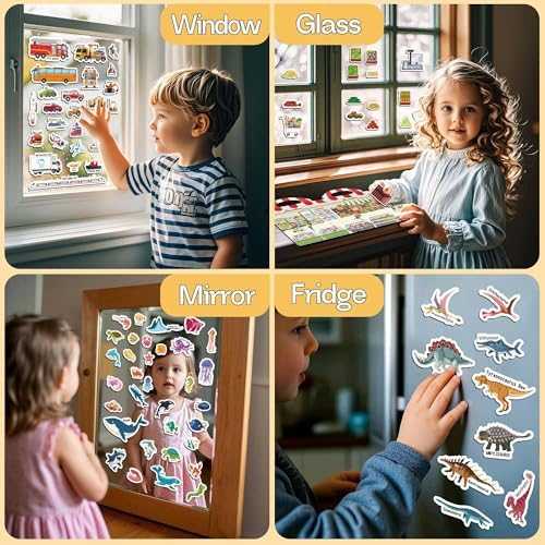 iGetooy Reusable Sticker Books Set (6 Pack)