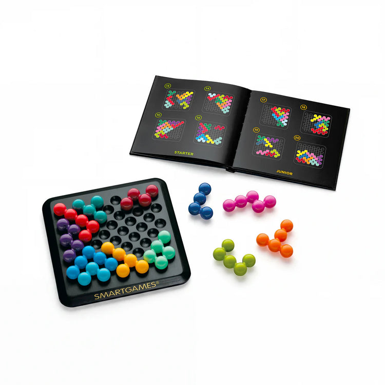 IQ Puzzler Deluxe - 120 2D & 3D Wooden Challenges
