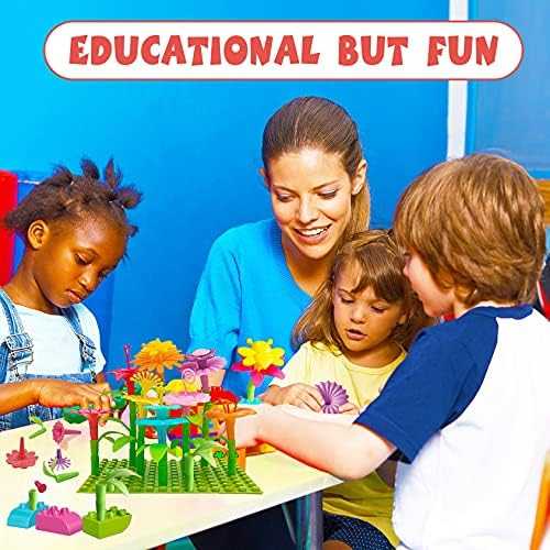 IQKidz Flower Garden STEM Building Set (153 pcs)