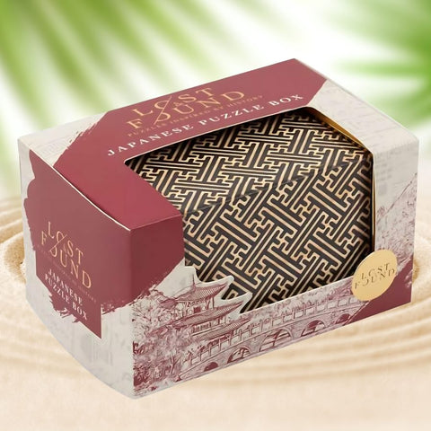Japanese Puzzle Box - Surprise Inside!