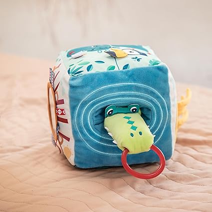 LILLIPUTIENS Jungle Sound Cube - 5 Sides of Sensory Play