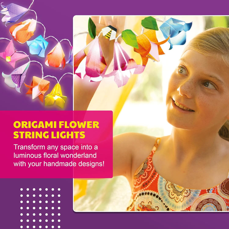 KidzMaker - Origami Flower Lights